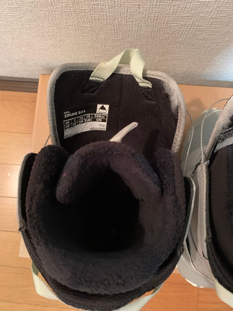 バートン キッズ バインディングL ブーツ6K（24cm） 2点セット　単品可