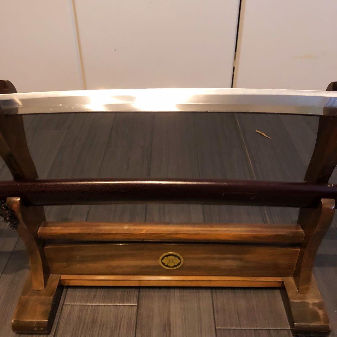 高級模造刀　高級居合刀　研波刃　合金　本格