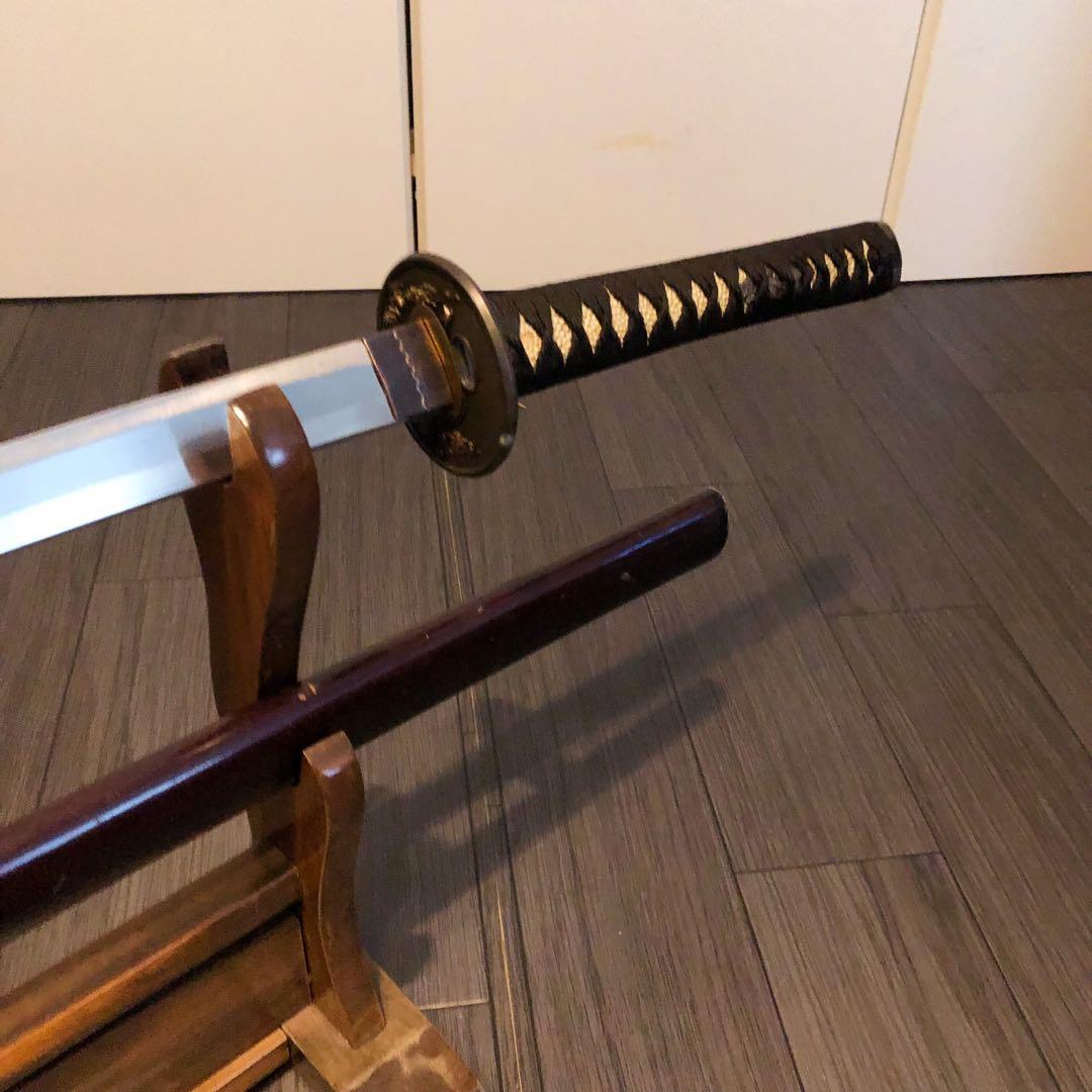 高級模造刀　高級居合刀　研波刃　合金　本格