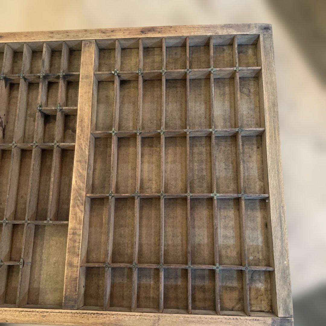 英国アンティークプリンタートレイ