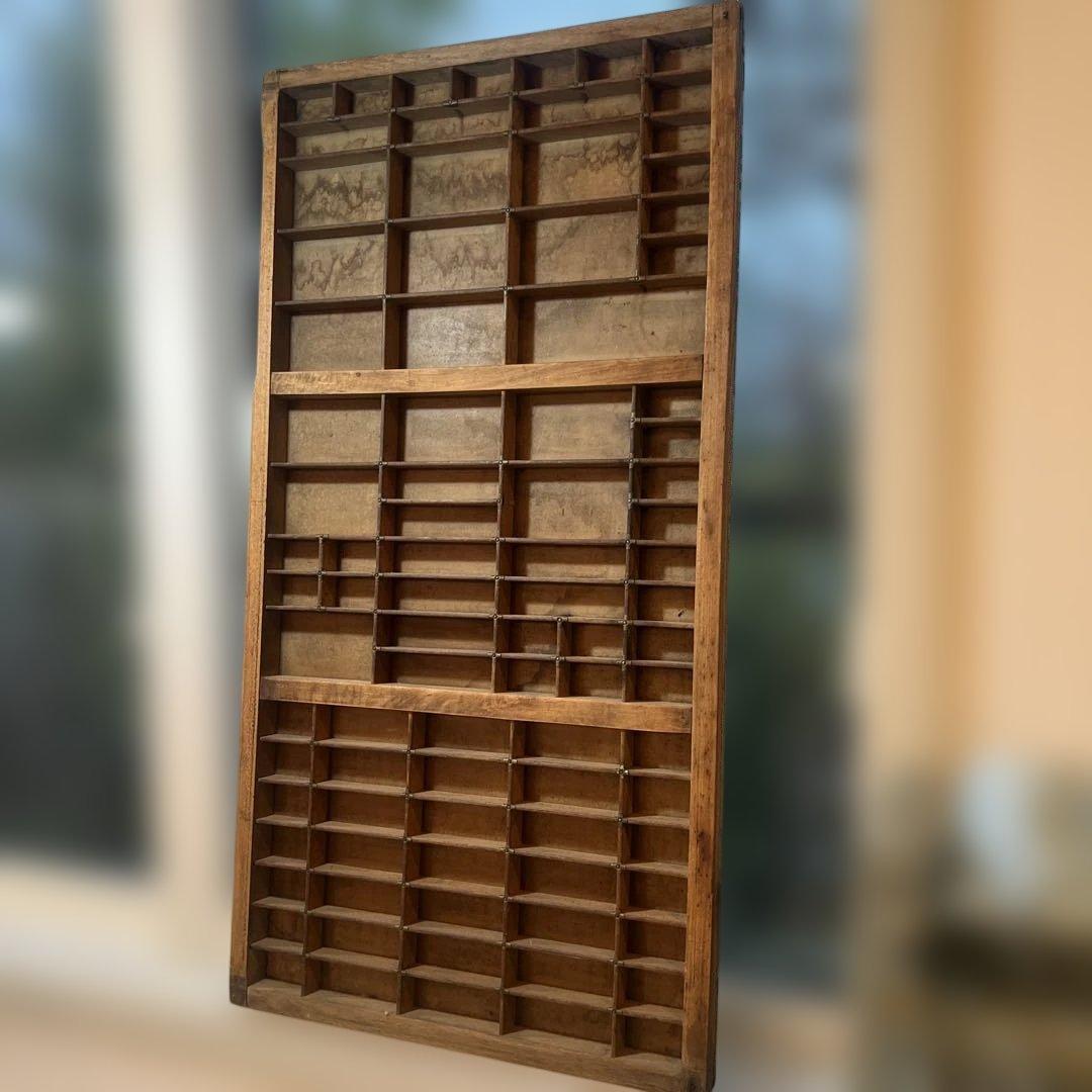 英国アンティークプリンタートレイ