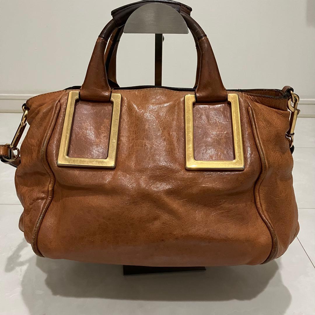 Chloe ETHEL クロエ エテル 2wayショルダーバッグ 本革 レザー