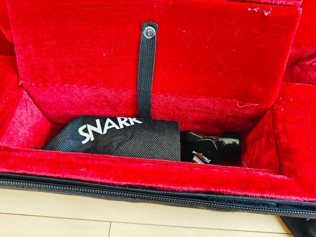 初心者向け 沖縄 三線 蛇皮模ハードケース 教本 チューナー他付属品有