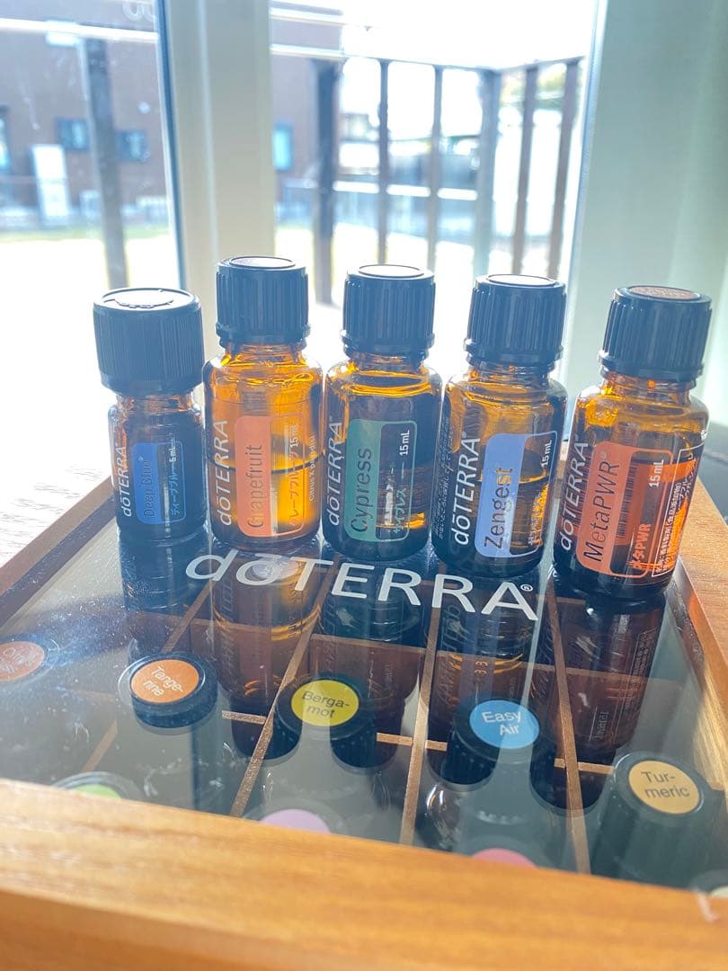 【フランキンセンスのみ新品】doTERRA EO25本 木箱etc.セット