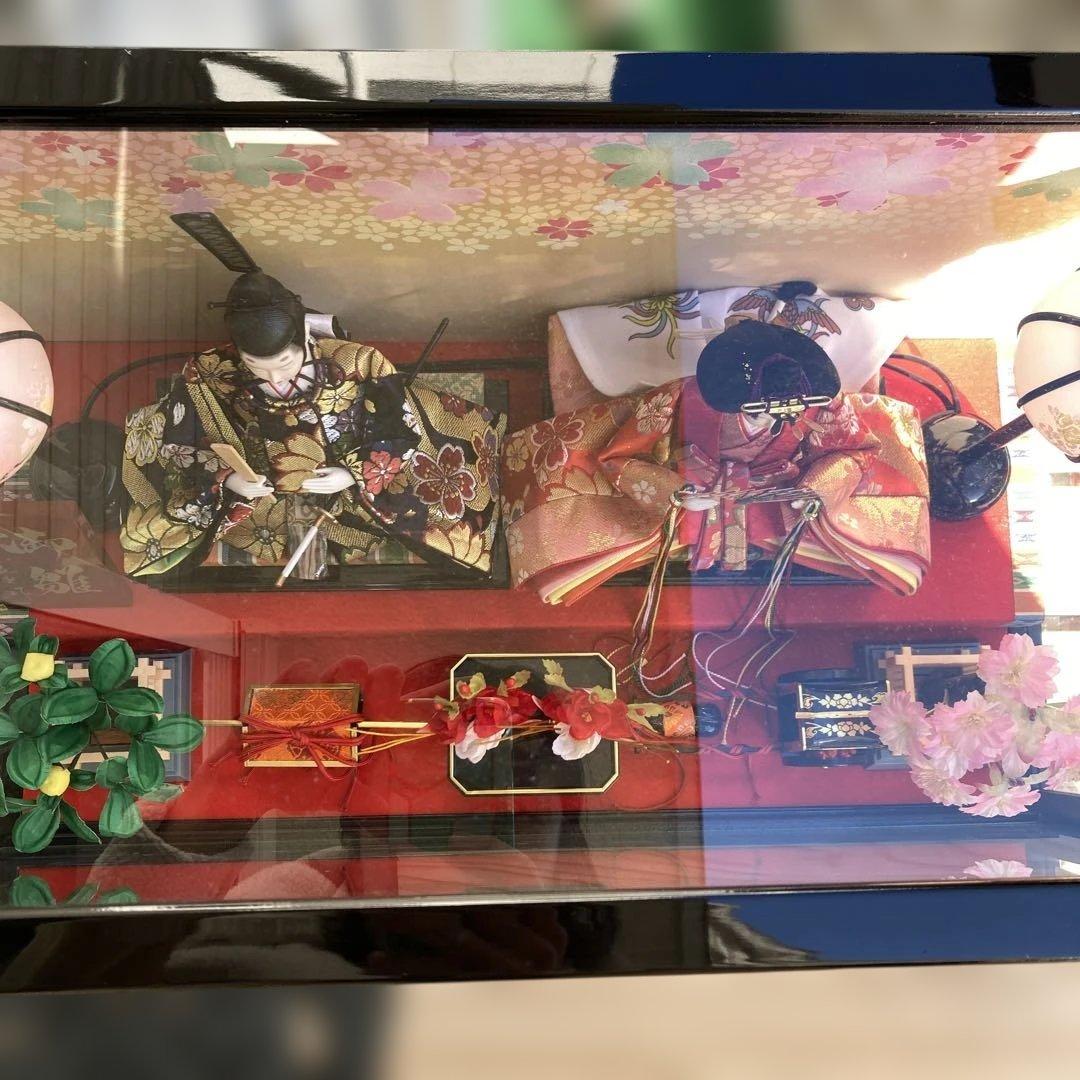 雛人形 親王飾り ケース入り ひな祭り 節句飾り