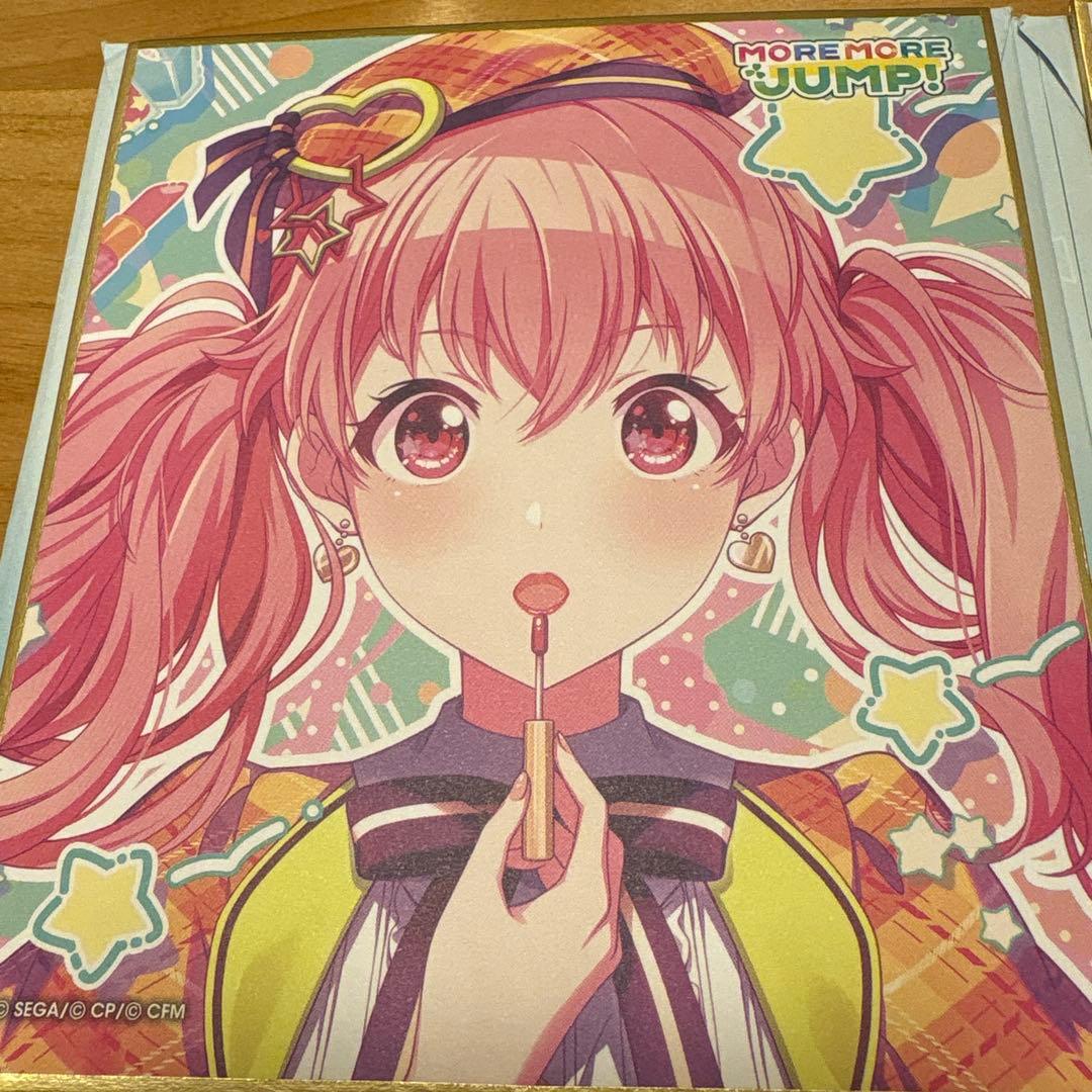 プロセカ カラフェス ミニ色紙コレクション 桃井愛莉 特訓前後セット