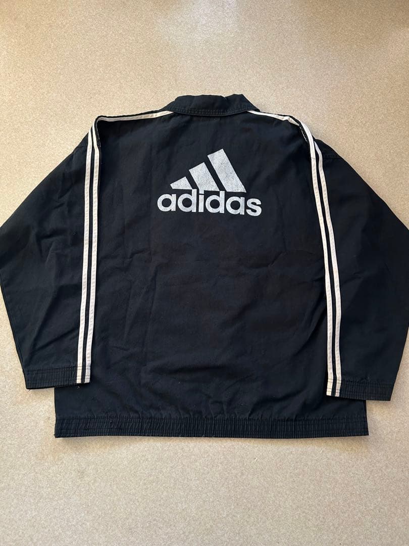 90s adidas ブラック プルオーバー　M