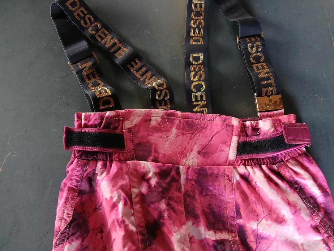 DESCENTE スキーウェア ピンク系　サイズL