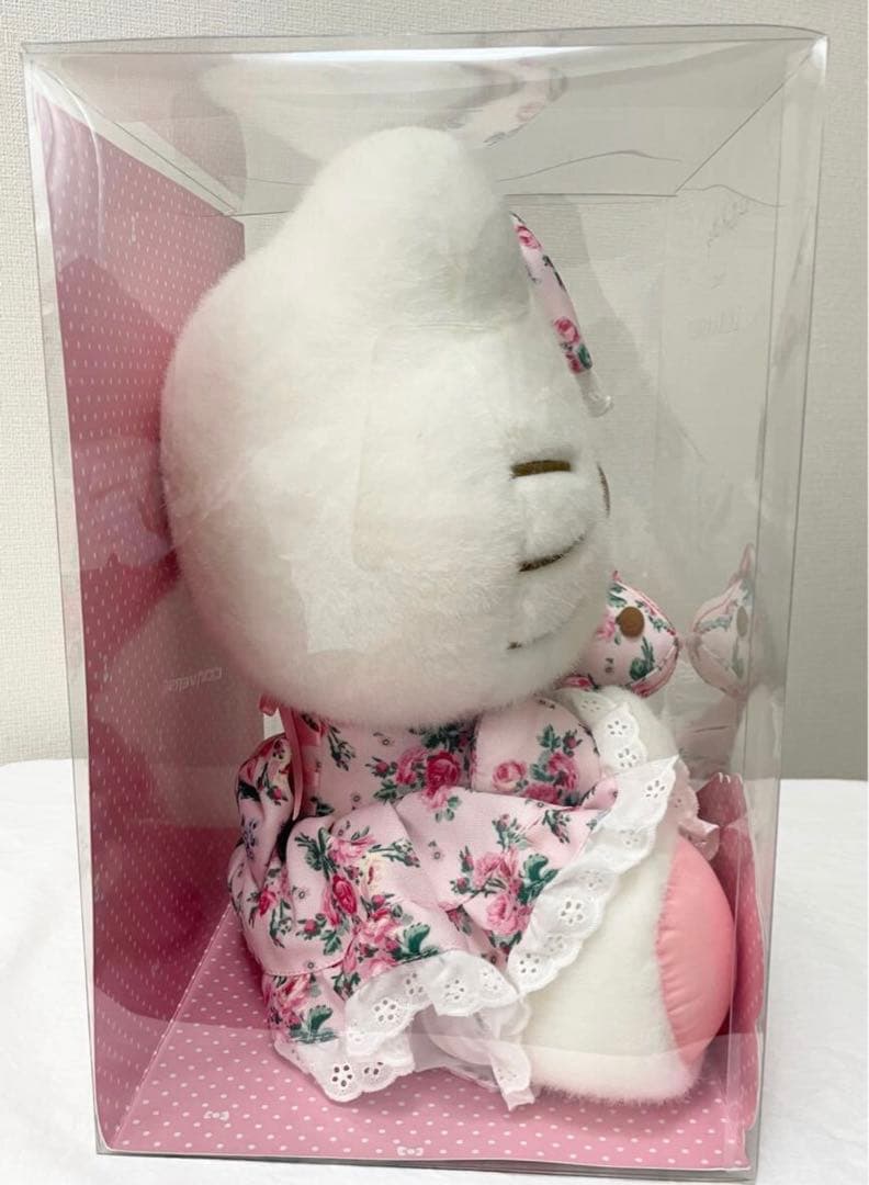 ハローキティ ぬいぐるみ 2015年製 ローラアシュ LAURA ASHLEY