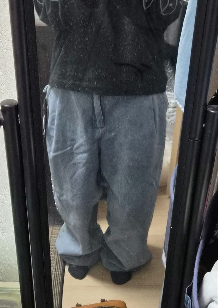 PLAYBOY x DIMITO スタッズデニムパンツ WASHED BLUE - メルカリ