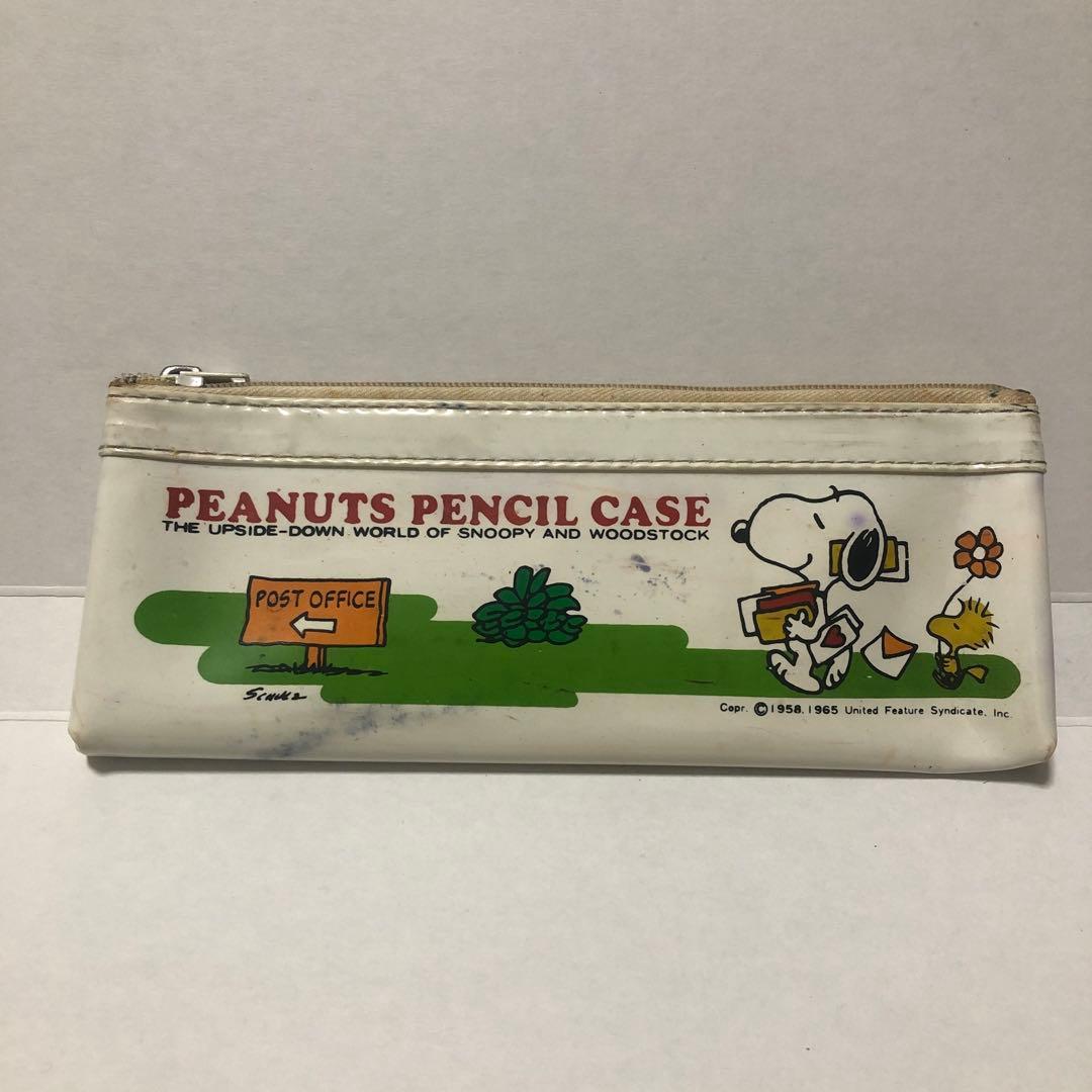 昭和レトロ スヌーピー 筆入れ ピーナッツ ペンケース サンリオ 日本製