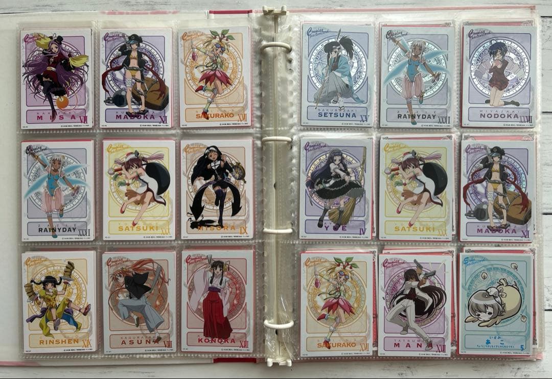 魔法先生ネギま！ファイル トレーディングカード 大量セット