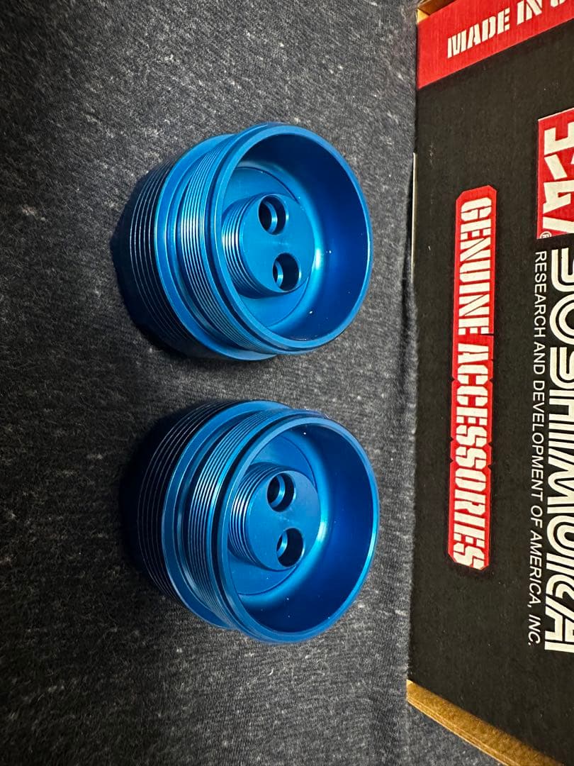 ヨシムラ フロントフォークイニシャルアジャスターキャップ GSX-R1000