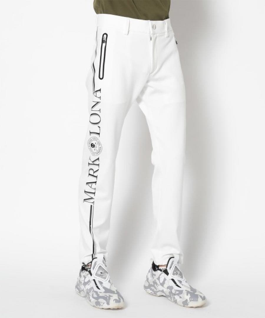 新品 ✨ MARK&LONA ジャージー マーク＆ロナ パンツ ボトムス 白