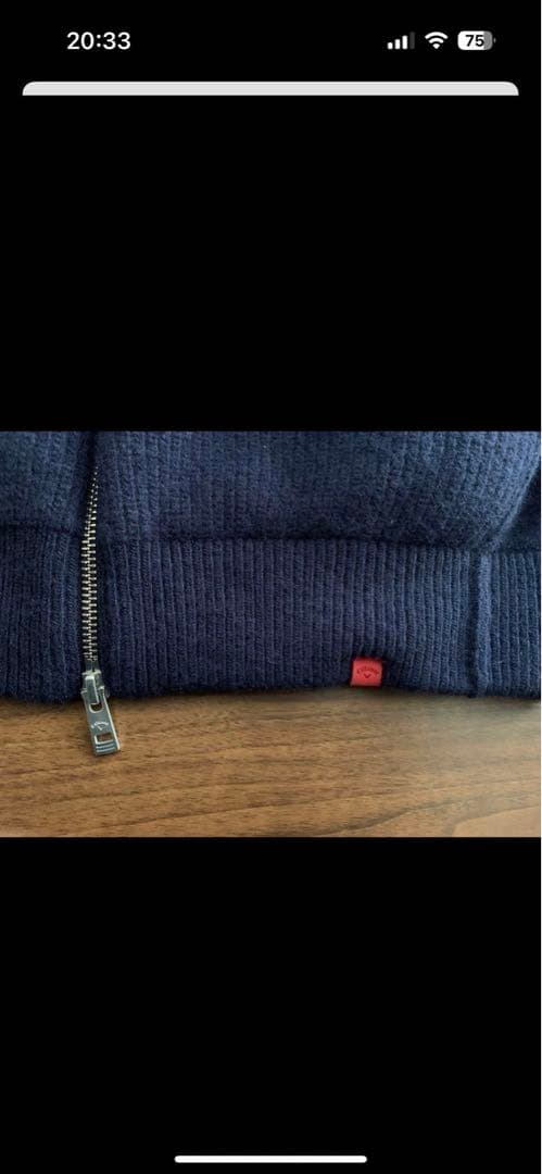 Callaway RED LABELのニットブルゾンＬ