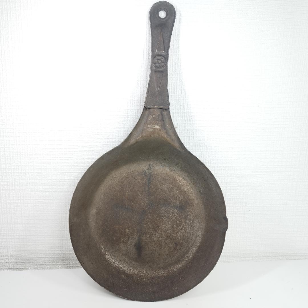 カウボーイフライパン wagonwheel キャンプファイヤー 軍 ワ I327