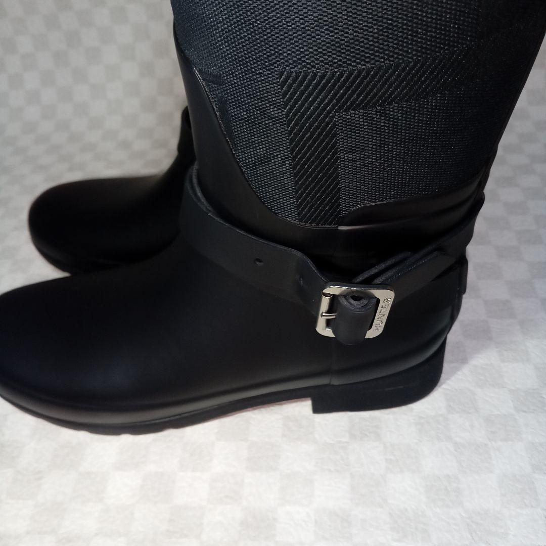 新品 HUNTER/ハンター リファインドジャガードトールブーツ 23cm