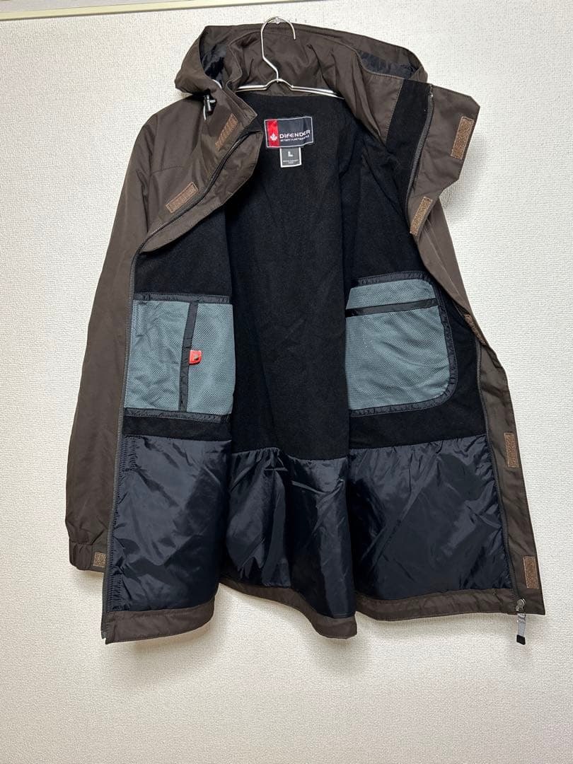 ウインデックス スキースノーボードウェア フード付き サイズL メンズ