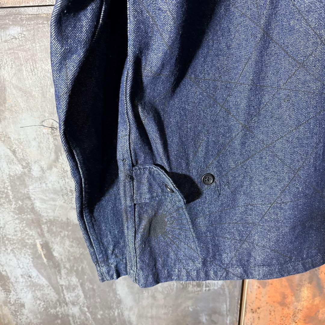 【美品】エンジニアドガーメンツ　デニムカーディガンジャケット