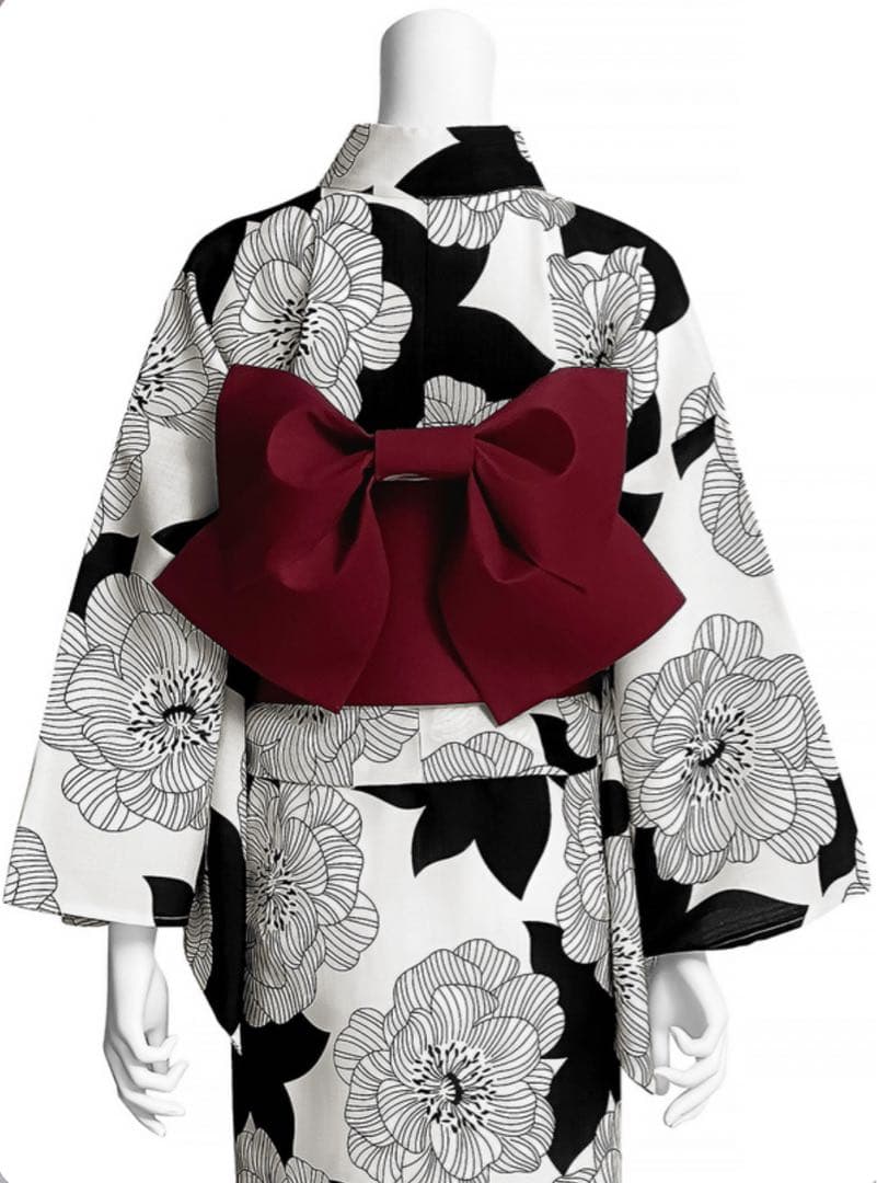 【新品・未使用】花柄2部式浴衣セット[gi1611]GRL