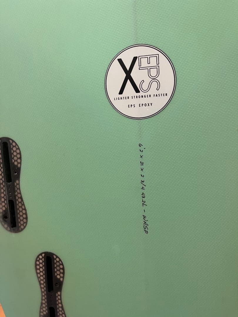 DVS フィッシュサーフ ボード 6´2 美品 EPS