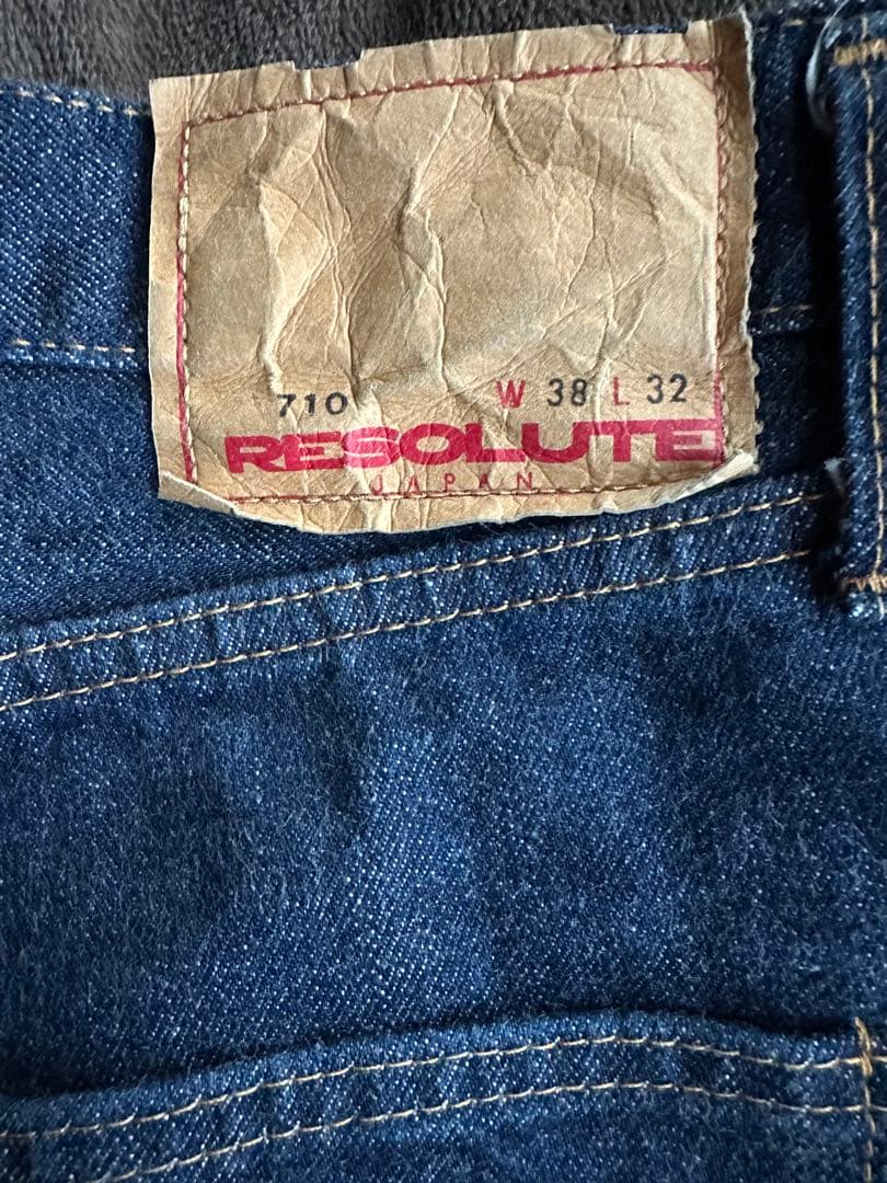 RESOLUTE 710 テーパードデニム W38 L32 L32 テーパードデニム W38