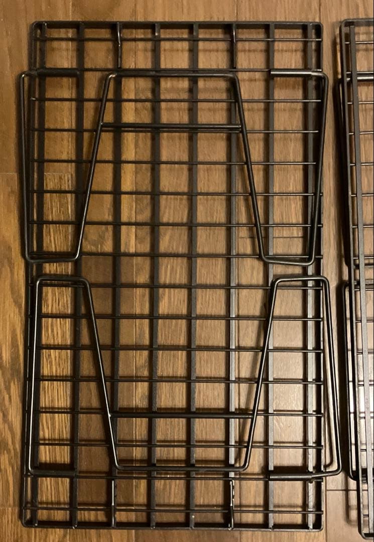 鉄フレーム棚 3個セット 便利な手持ち袋付き