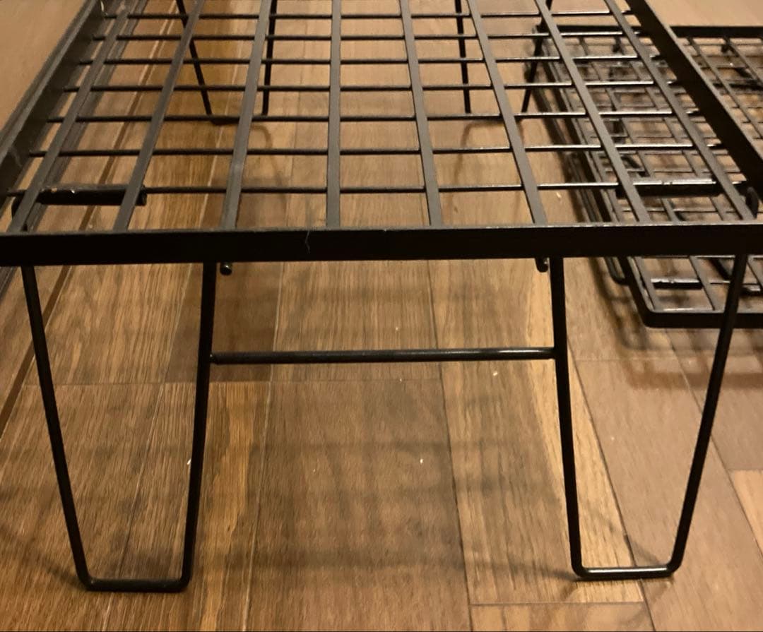 鉄フレーム棚 3個セット 便利な手持ち袋付き