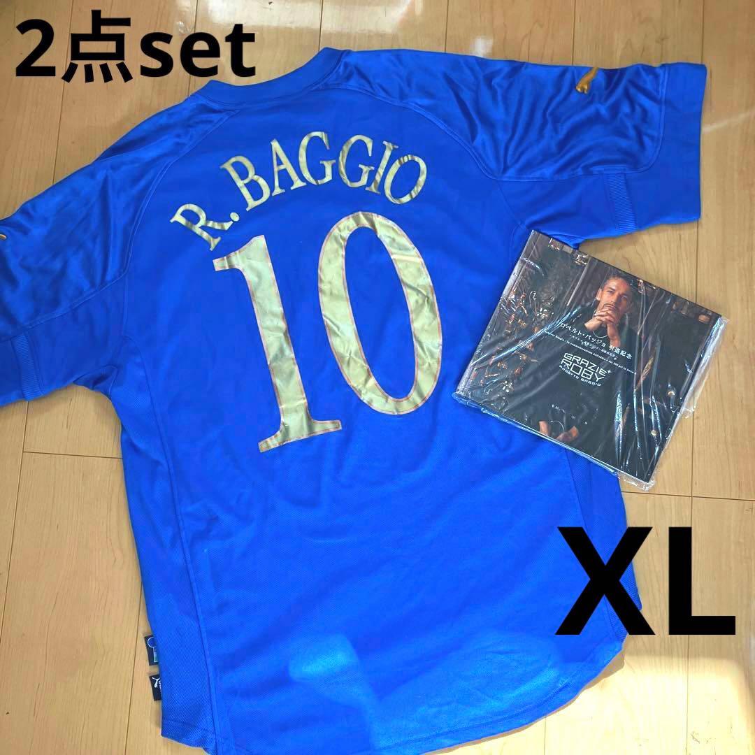 ロベルトバッジョ ユニフォーム 2004イタリア代表 引退記念グッズ