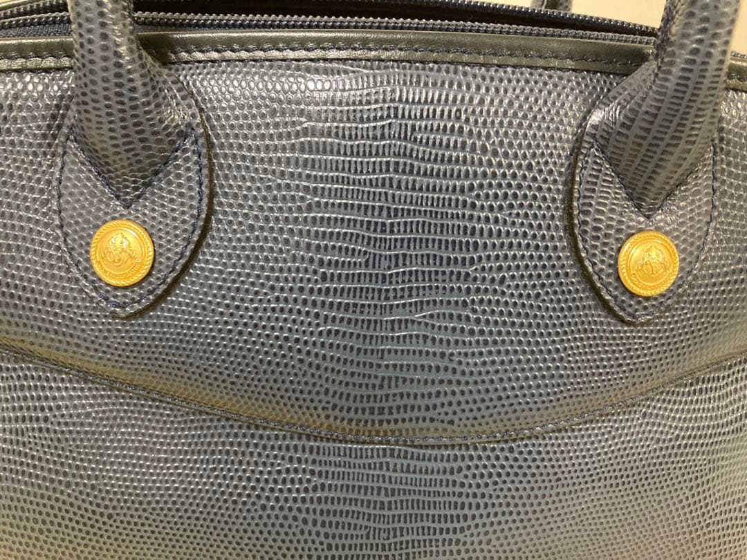 レア DIDIER LAMARTHE ディディエラマルトセミショルダーバッグ 青