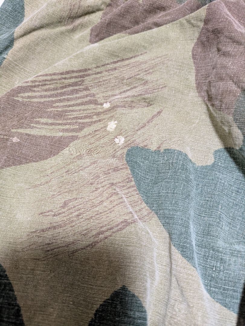 50s ベルギー軍 ブラッシュカモパンツ ビンテージ ユーロ ミリタリー