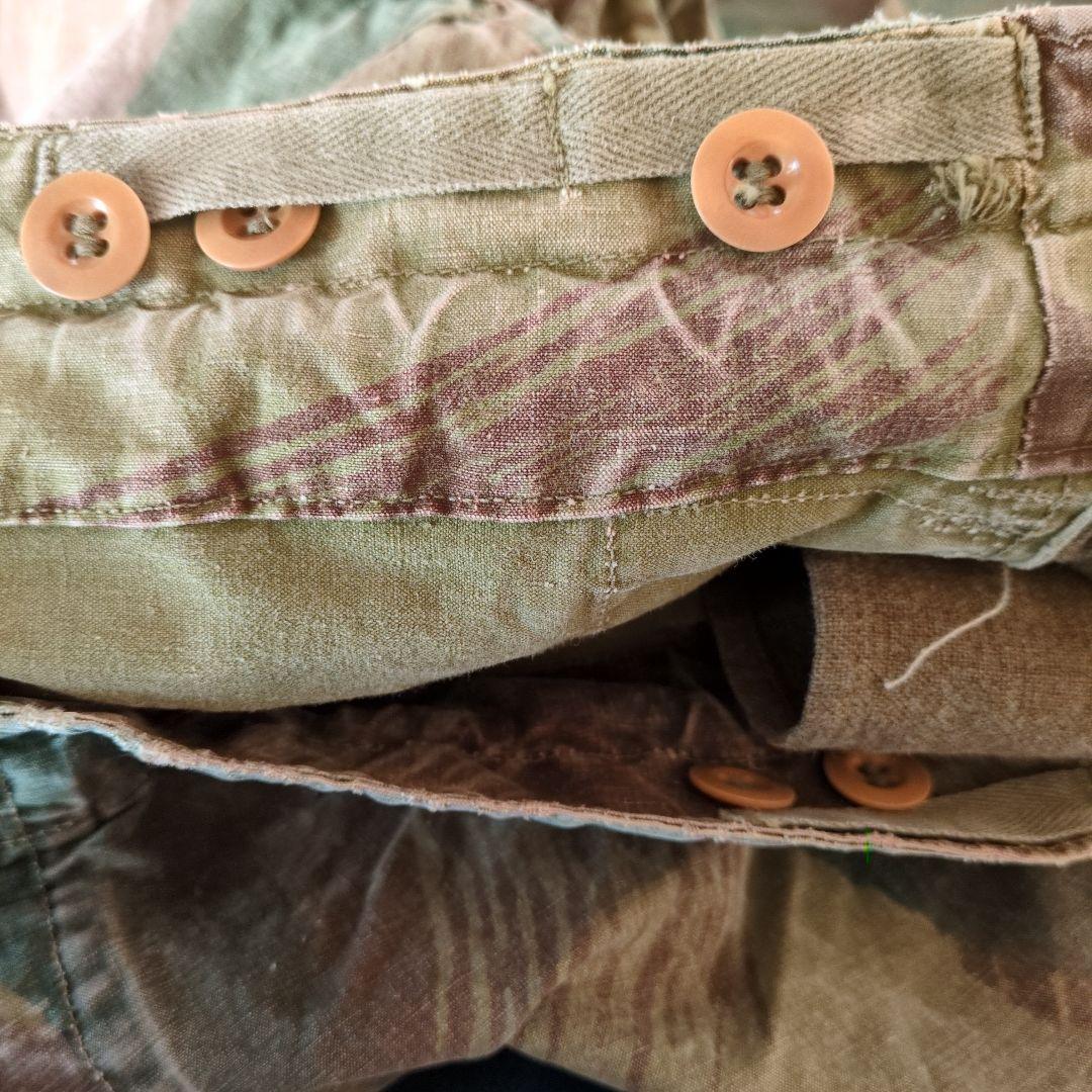 50s ベルギー軍 ブラッシュカモパンツ ビンテージ ユーロ ミリタリー