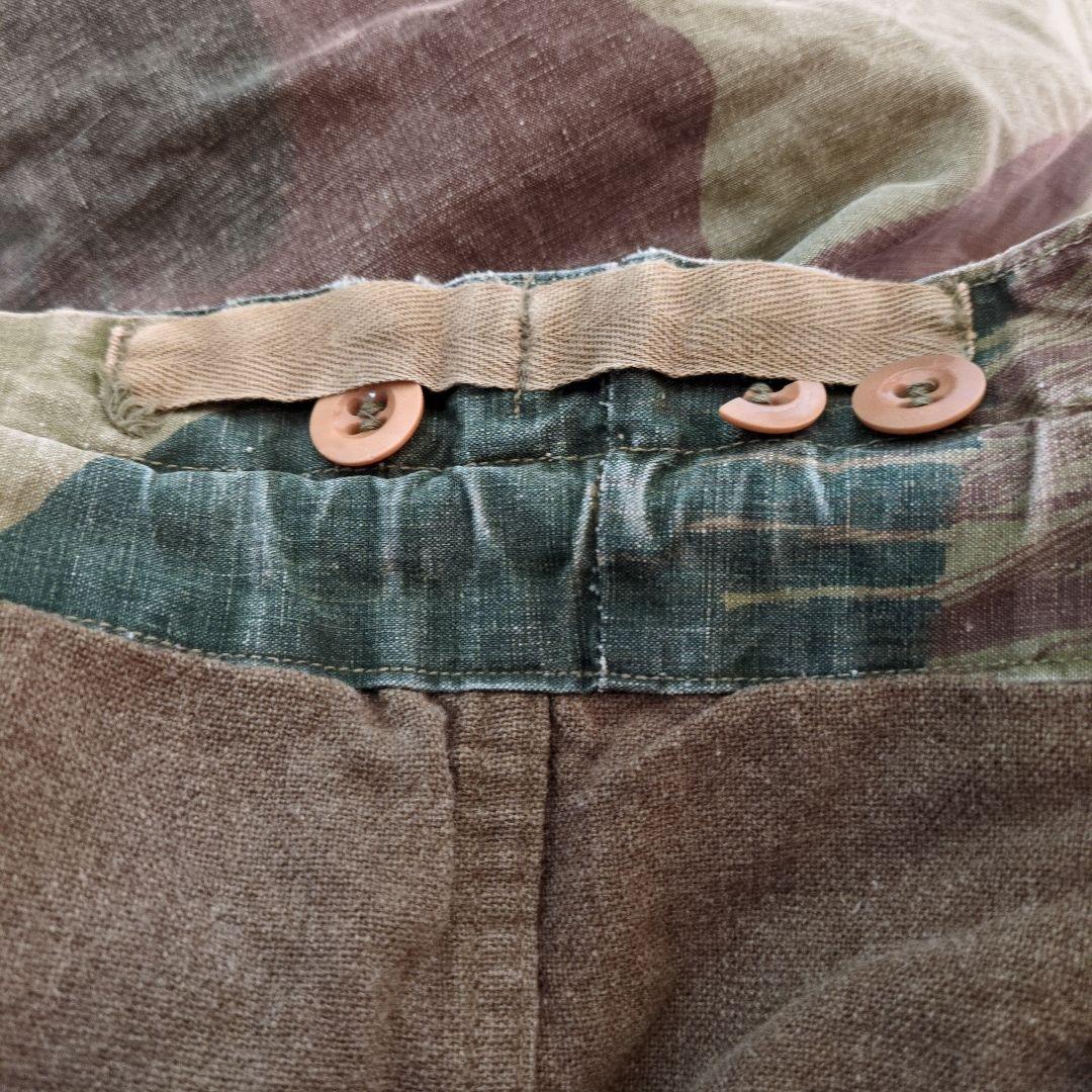 50s ベルギー軍 ブラッシュカモパンツ ビンテージ ユーロ ミリタリー