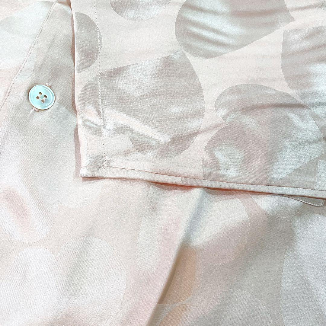 Tuer le Temps シルクパジャマ Mサイズ ピンク