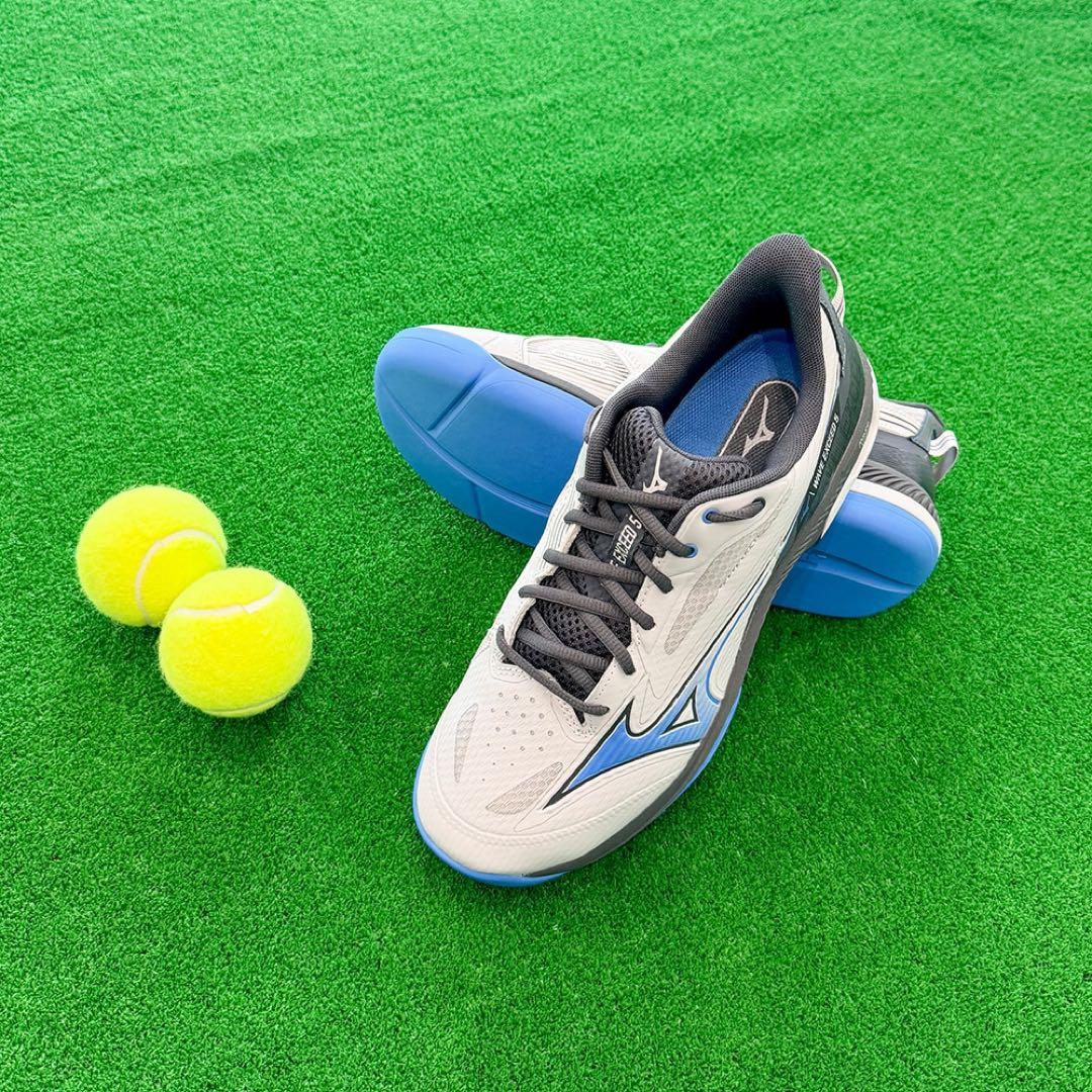 ミズノ 【カーペットコート】ウエーブエクシード5 WIDE CS 27.0cm