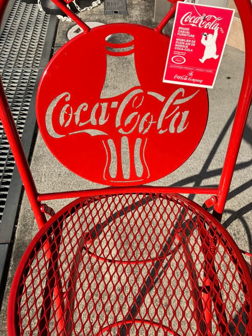 専用　Coca-Cola ビストロチェア 2脚　コカコーラ　レトロ ビンテージ