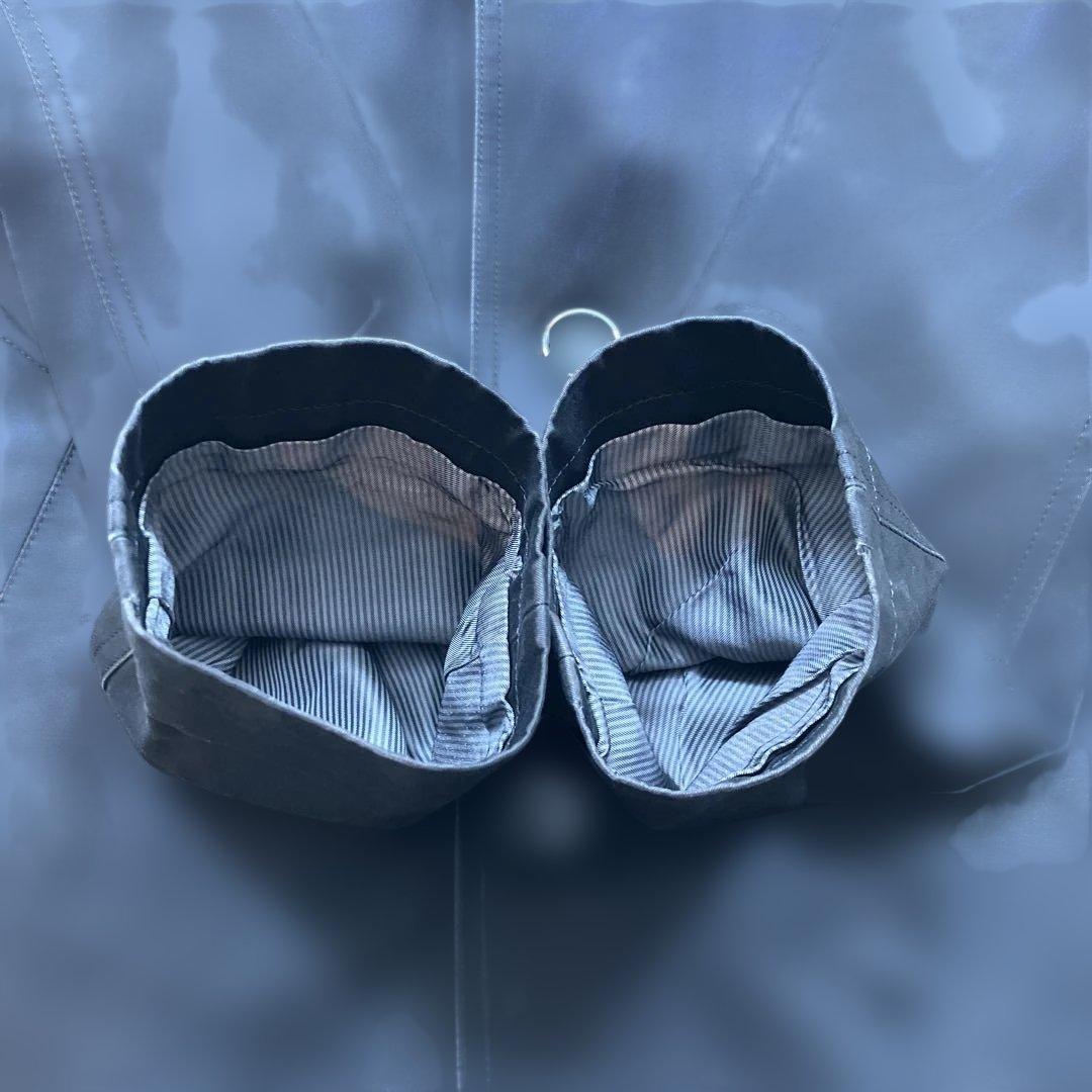 極美品バーバリーブラックレーベル ステンカラーコート ノバチェックライナー付黒L