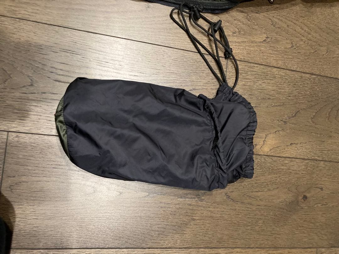 ナンガ　WIND AND SEA 寝袋 オリーブグリーン　夏用