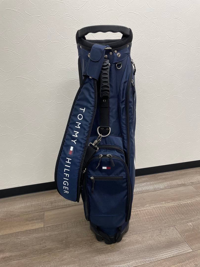 トミーヒルフィガー スタンドキャディバッグ&ヘッドカバー一式