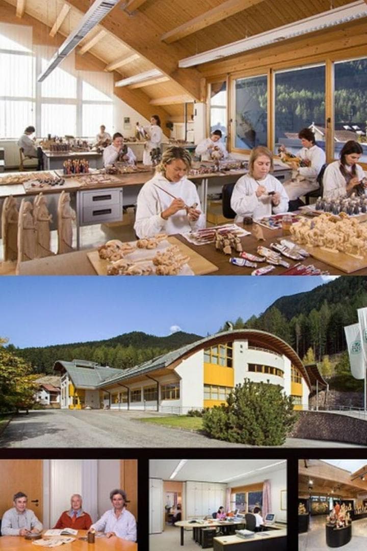 マリア像 木彫り 20センチ イタリア製 （メジュゴリエ）