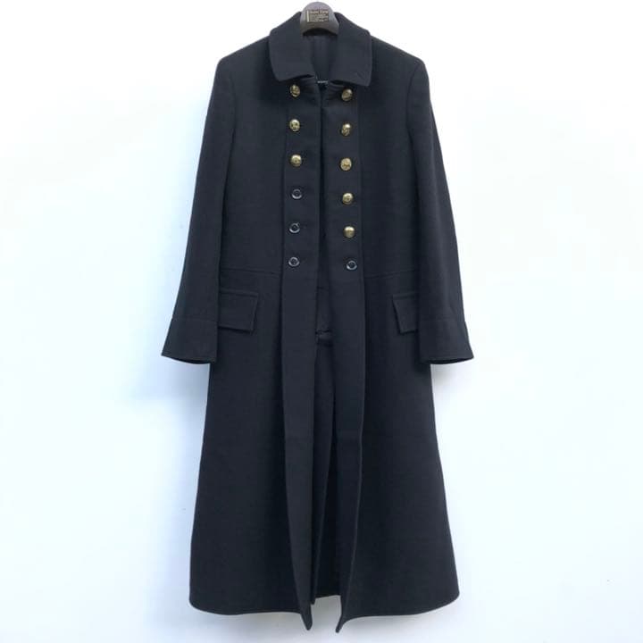 サイズ2 ヨウジヤマモト 19aw 金ボタン ナポレオンコート 金釦 - メルカリ