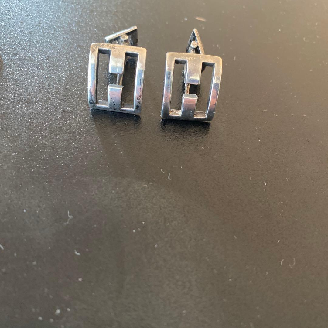 エルメス、舵輪と錨デザインのカフリンクス 3ペア カフリンクス