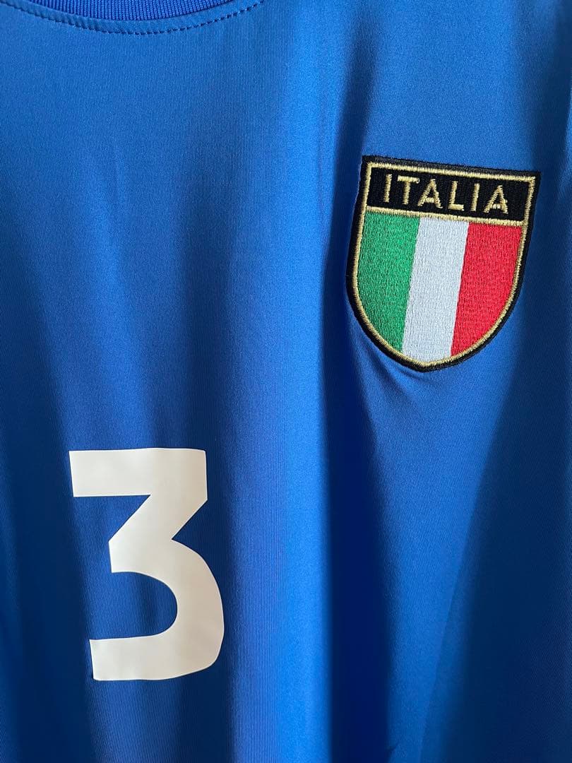 【極レア美品/】00-01イタリア代表 MALDINI 3番パッチ付