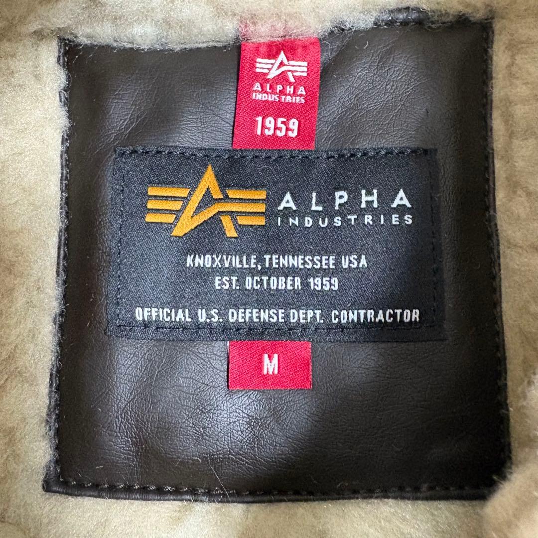 新品、未使用品✨ALPHA INDUSTRIES B-3 フライトジャケット M