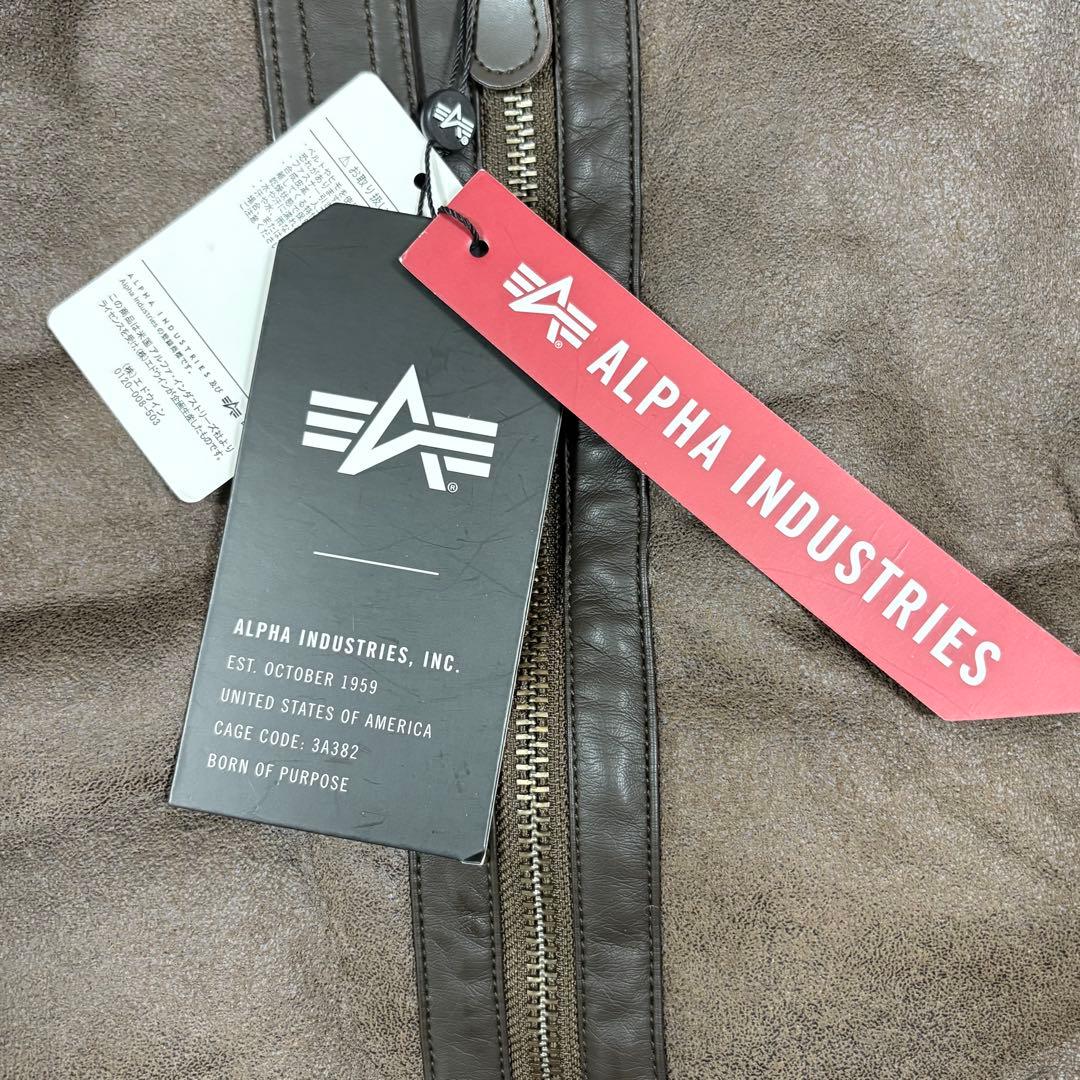 新品、未使用品✨ALPHA INDUSTRIES B-3 フライトジャケット M