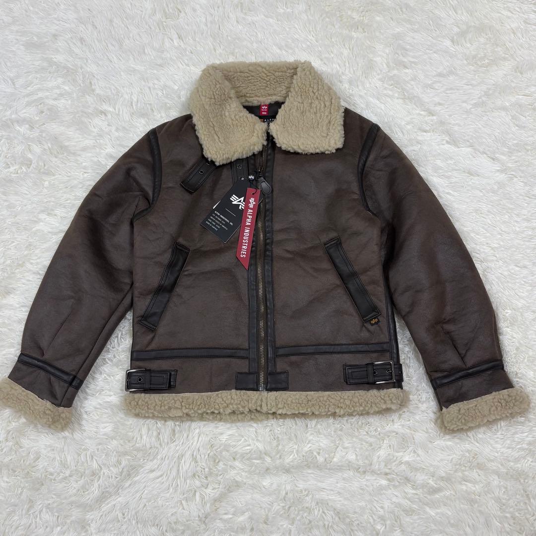 新品、未使用品✨ALPHA INDUSTRIES B-3 フライトジャケット M