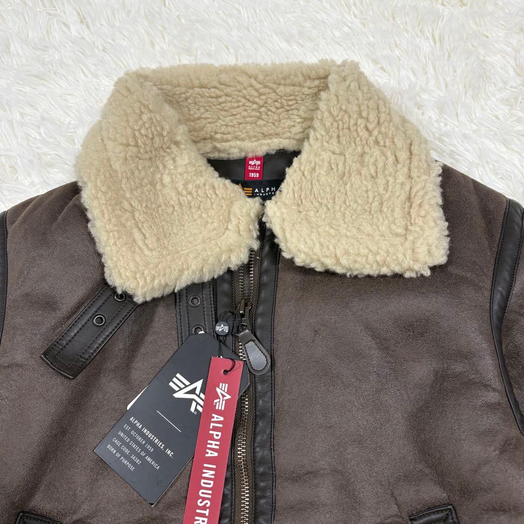 新品、未使用品✨ALPHA INDUSTRIES B-3 フライトジャケット M