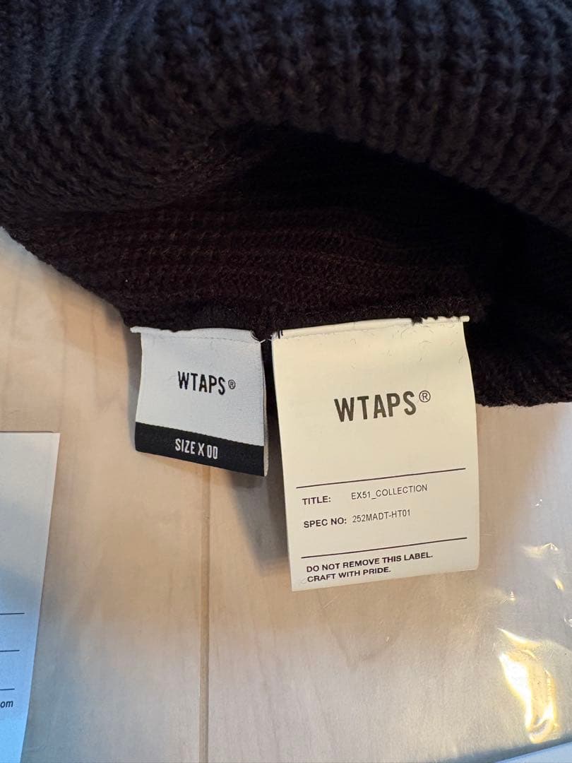 WTAPS 252MADT-HT01 25AW ニット帽
