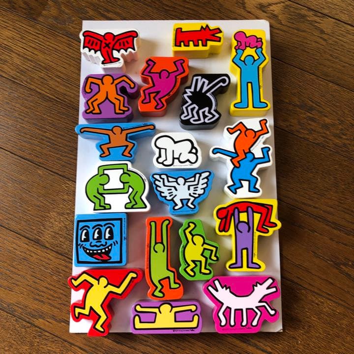 VILAC バランスゲーム[Keith Haring] キースヘリング 積み木 - メルカリ