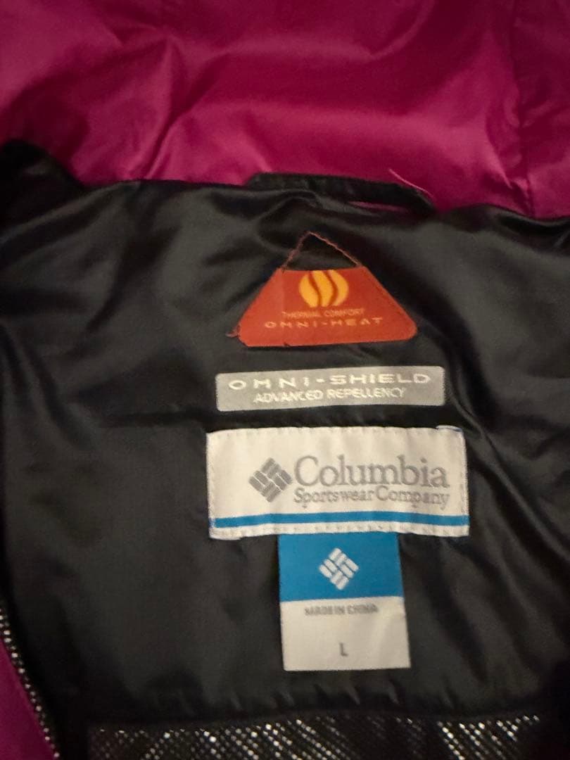 コロンビア Colombia ダウンジャケット ピンク y2k テック系